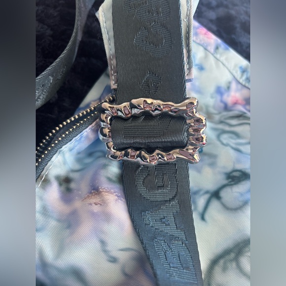 SOLD NWT Baggu x Collina Strada Medium Crescent Bag - Blue Thorns - Picture 4 of 4